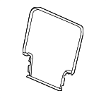 81329TZ5A11ZH - Body: Seat Back Panel for Honda: Pilot Image