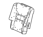 81327TG7A81 - Body: Seat Back Pad for Honda: Pilot Image