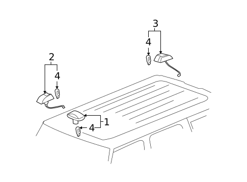 Lighting - Exterior for 2009 Hummer H2 #2