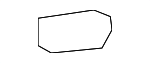 8492106100C0 - Body: Slide Knob for Toyota Image