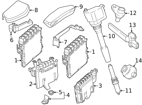 Ignition System for 2018 BMW M5 #0