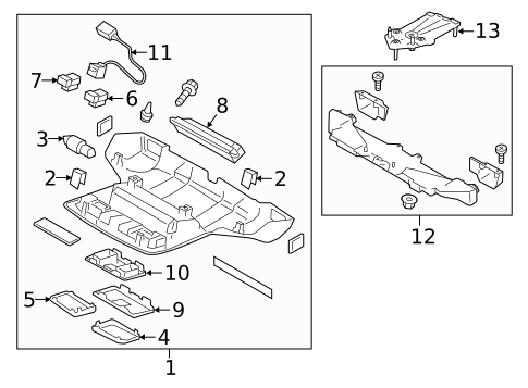 Sunroof for 2019 Subaru Legacy #1
