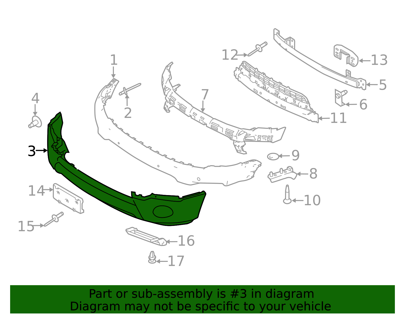 FL1Z-17D957-AA - Lower Cover 2016-2017 Ford Expedition | Ford
