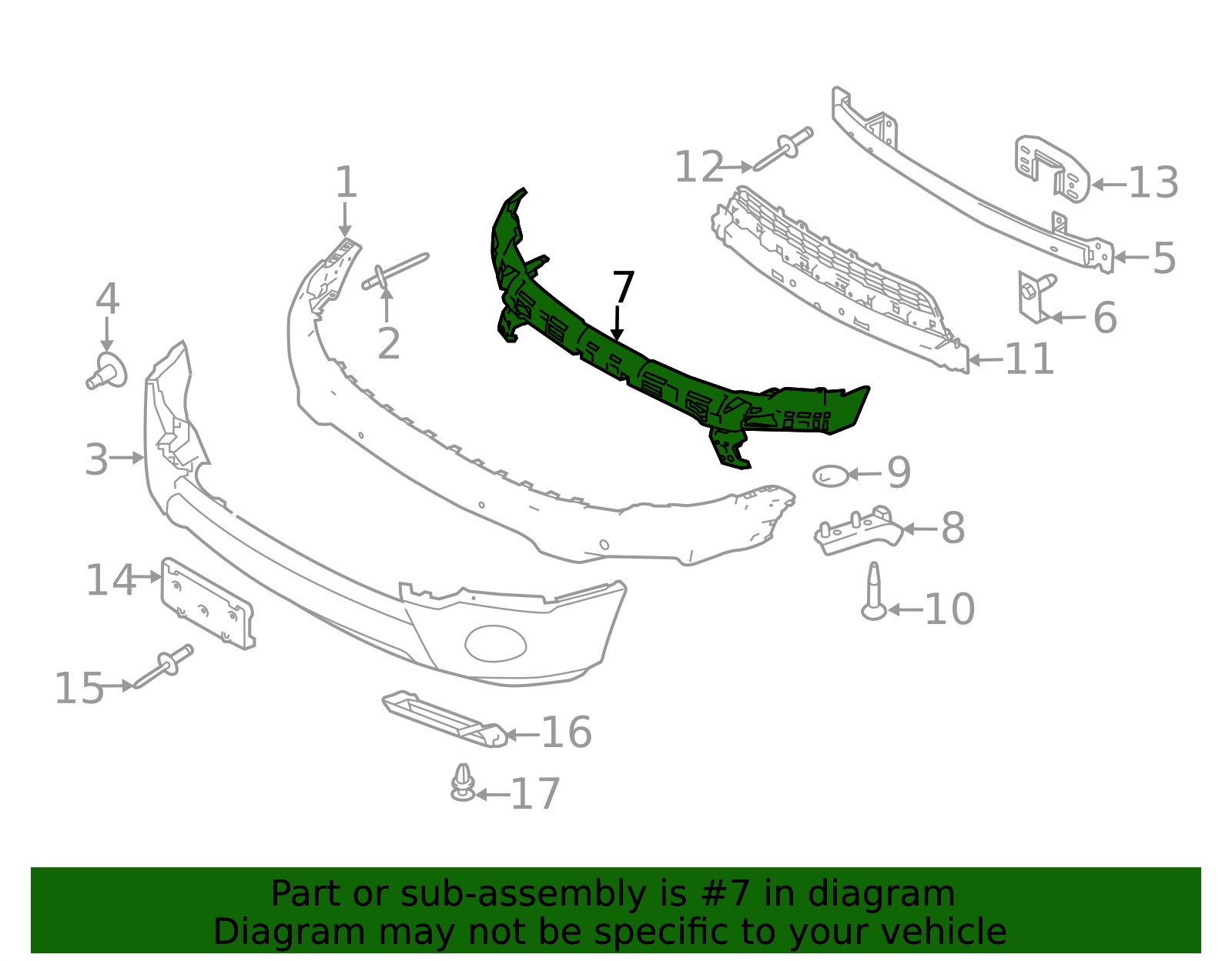 2015-2017 Ford Expedition Absorber FL1Z-17C882-A | OEM Parts Online