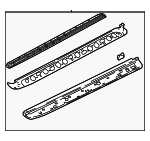 15718560 - : Passenger Side Running Board for Chevrolet: Tahoe | GMC: Yukon Image