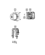 68089525AA - Brakes: Anti-lock Brake System Hydraulic Control Unit for Mopar Image