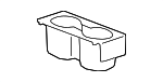 20999314 - : Jet Black Front Floor Console Front Cup Holder for GM Image
