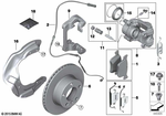 34118855010 - Brakes: Repair Kit Brake Pads Asbestos-Free for BMW Image