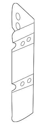 96175B8510 - Body: Radio Bracket for Hyundai: Santa Fe, Santa Fe XL Image