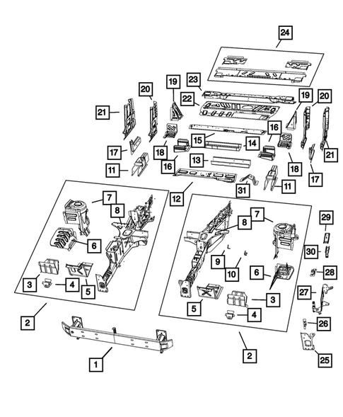 Floor Pans for 2019 Ram ProMaster 2500 #0