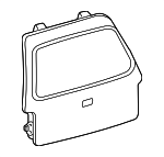 F75Z7840010BX - Body: Lift Gate for Ford Image