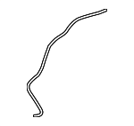 76866TP6A01 - Body: Washer Hose for Honda: CR-V Image