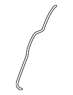 76827T1WA01 - : Washer Hose for Honda: CR-V Image