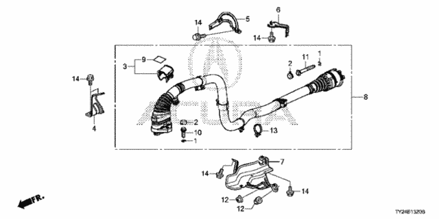 PDU Cable (FR.) for 2016 Acura RLX #0