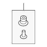 4K0998754 - Body: Motor &amp; Linkage Mount Kit for Audi: A6 allroad, A6 Quattro, A7 Sportback, A8 Quattro, RS6 Avant, RS7 Sportback, S6, S7 Sportback, S8 Image