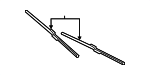 4N1998002B - Body: Wiper Blade for Audi: A8 Quattro, Q7, S8, SQ7 Image