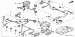 90108S84A00 - Electrical/Exhaust/Heater/Fuel: BOLT-WASHER (8MM) (SRS) for Acura Image