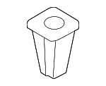 7146976114 - Body: Fender Liner Nut for BMW Image