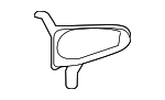 32359877 - Body: Rear Speaker Bracket for Volvo Image