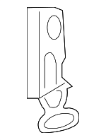 6L3Z1625804AA - Body: Retainer for Ford Image