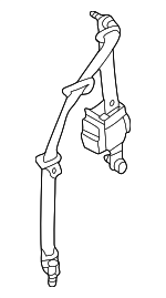 888444W902 - : Lap &amp; Shoulder Belt for Infiniti Image