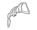 6160702600 - Body: Inner Wheelhouse for Toyota: Corolla Image
