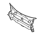 982121674BOK1 - Body: Rear Duct for Porsche Image