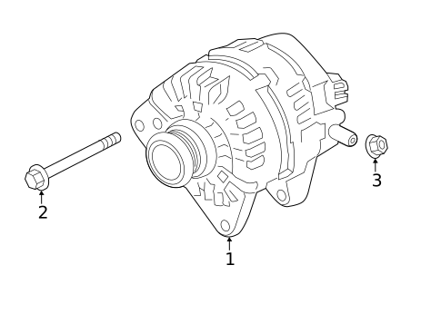 Alternator/Generator & Related Components for 2024 INFINITI QX55 #0