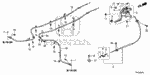 43471TZ5A02 - Chassis: PIN, PARKING BRAKE WIRE END for Honda Image image