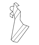 51447457160 - Body: Headliner Bracket for BMW: X6 Image