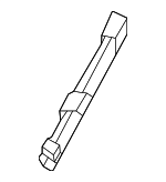 51447457158 - Body: Headliner Bracket for BMW: X6 Image