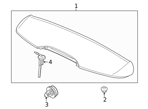Spoiler for 2015 Volvo V60 #0
