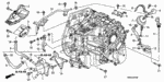 24901RNA000 - Transmission - Automatic: COVER, CONTROL WIRE for Honda Image