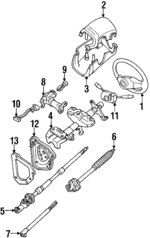 1991-1995 Toyota Hazard Switch 84332-89110 | OEM Parts Online
