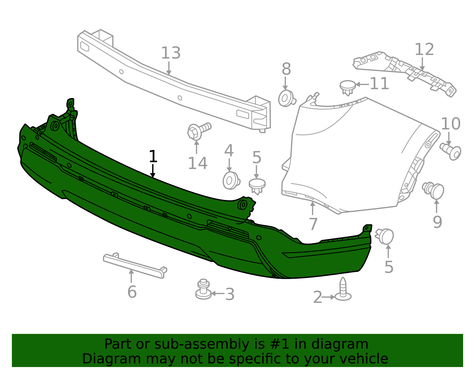 2023-2026 Honda CR-V Bumper Cover 71500-3A0-A20 | Clark Knapp Honda