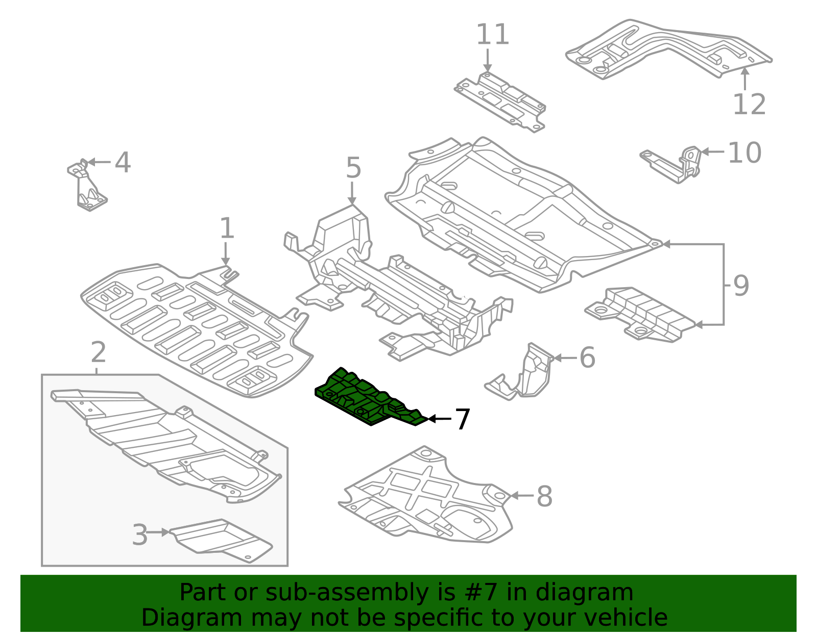 ML3Z-5D032-A - Skid Plate 2015-2025 Ford | Ford Parts Direct