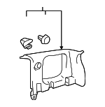 7629065D10R8H - : Upper Trim Panel for Suzuki Image