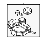 34336889802 - Body: Reservoir for BMW Image