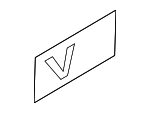 96848699 - Body: Nameplate for Saturn: Vue Image