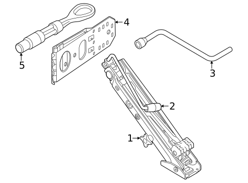 Jack & Components for 2023 BMW iX #0