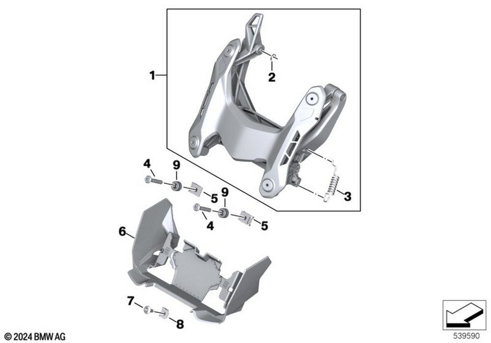 スリーブ確認 46638562228 - Windshield Adjustment 2017-2025 BMW-Motorrad