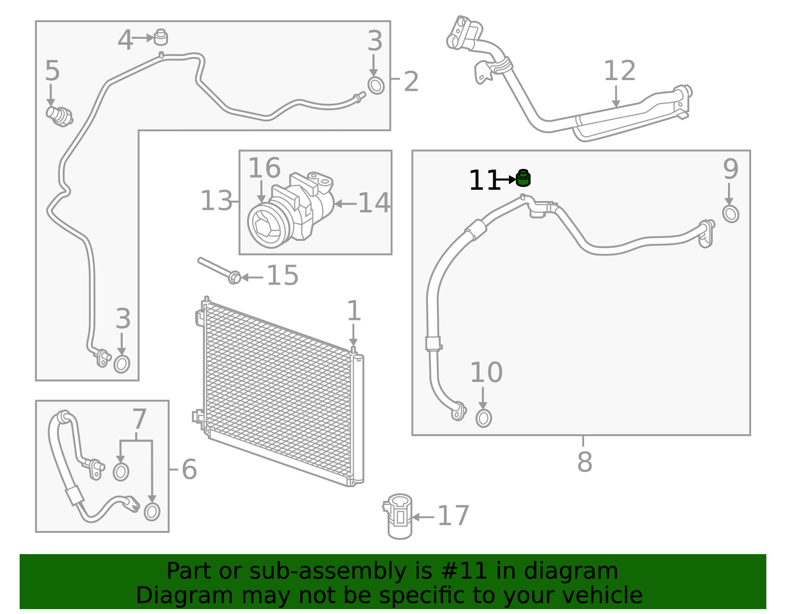 Return Line Assembly Cap - Nissan (92499-3VU0B)