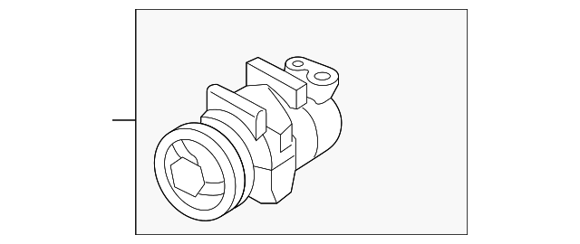 A/C Compressor - Nissan (92600-5RL1A)