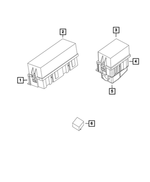 68197367AA - Electrical: Power Distribution Center Cover for Mopar Image