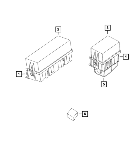 Power Distribution Center, Fuse Block, Junction Block, Relays and Fuses for 2013 Chrysler 200 #1