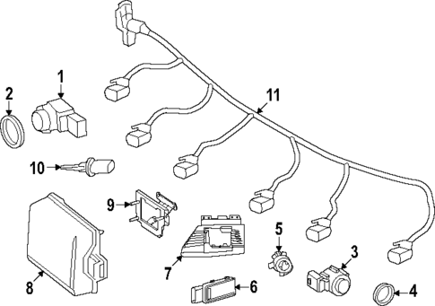 Electrical Components for 2024 Mercedes-Benz E450 #2