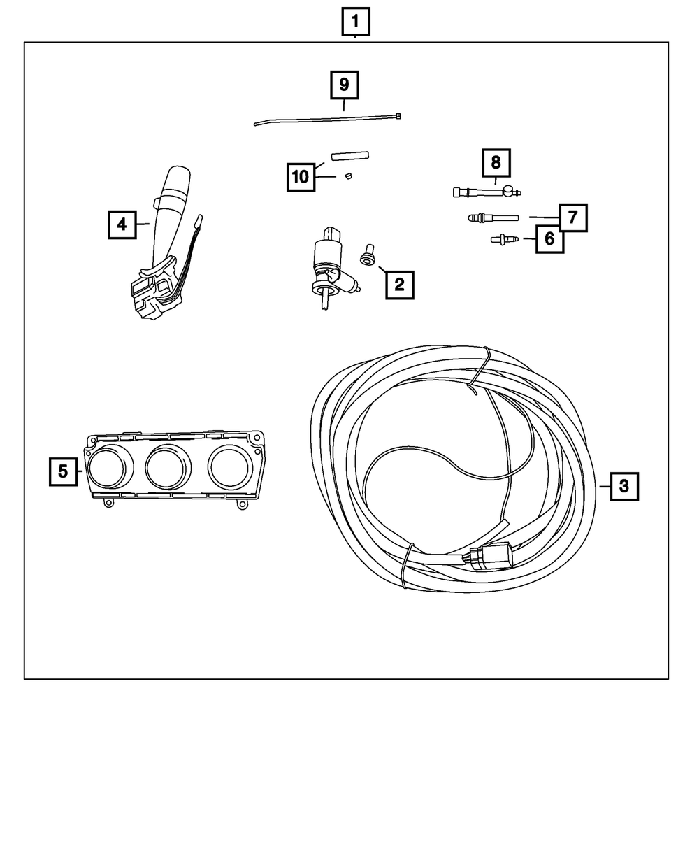 A/C & Heater Controls - 2016 Jeep Wrangler