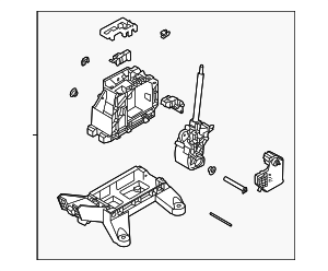 46700AA100 - : Automatic Transmission Shift Lever for Hyundai Image