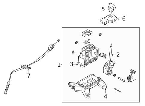 Gear Shift Control for 2022 Hyundai Elantra N #0