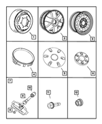 68038945AA - : Tire Pressure Sensor for Mopar Image